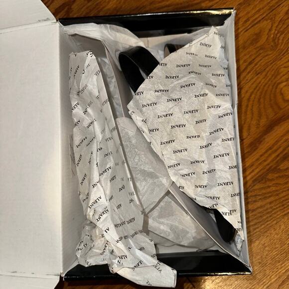 Alfani Black Block Strappy Sandals - Picture 2 of 7